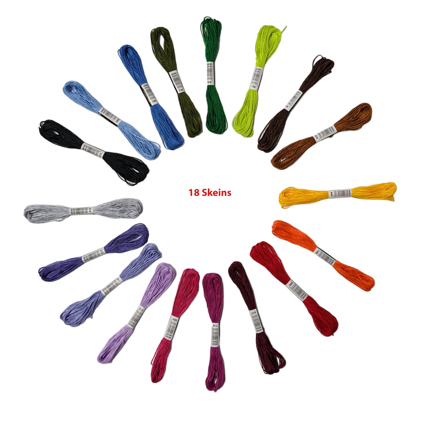 Hobby Trendy Embroidery Floss Cross Stitch Thread with Needles