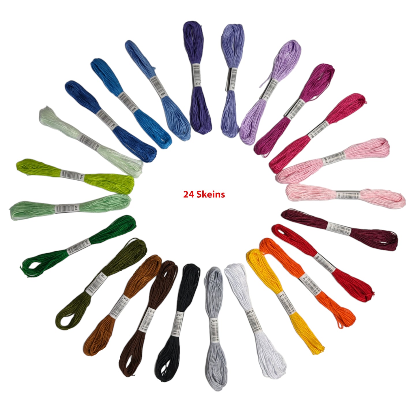 Hobby Trendy Embroidery Floss Cross Stitch Thread with Needles