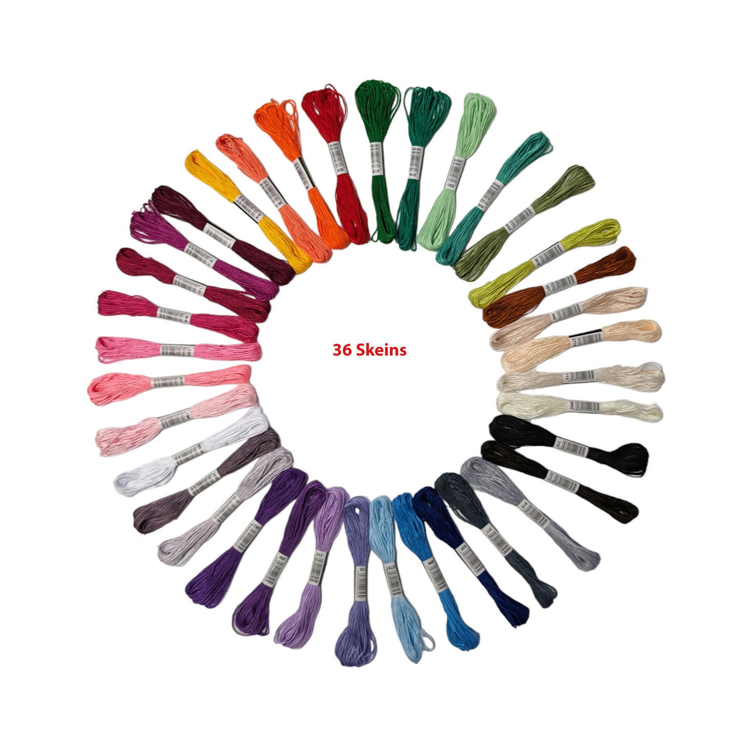 Hobby Trendy Embroidery Floss Cross Stitch Thread with Needles