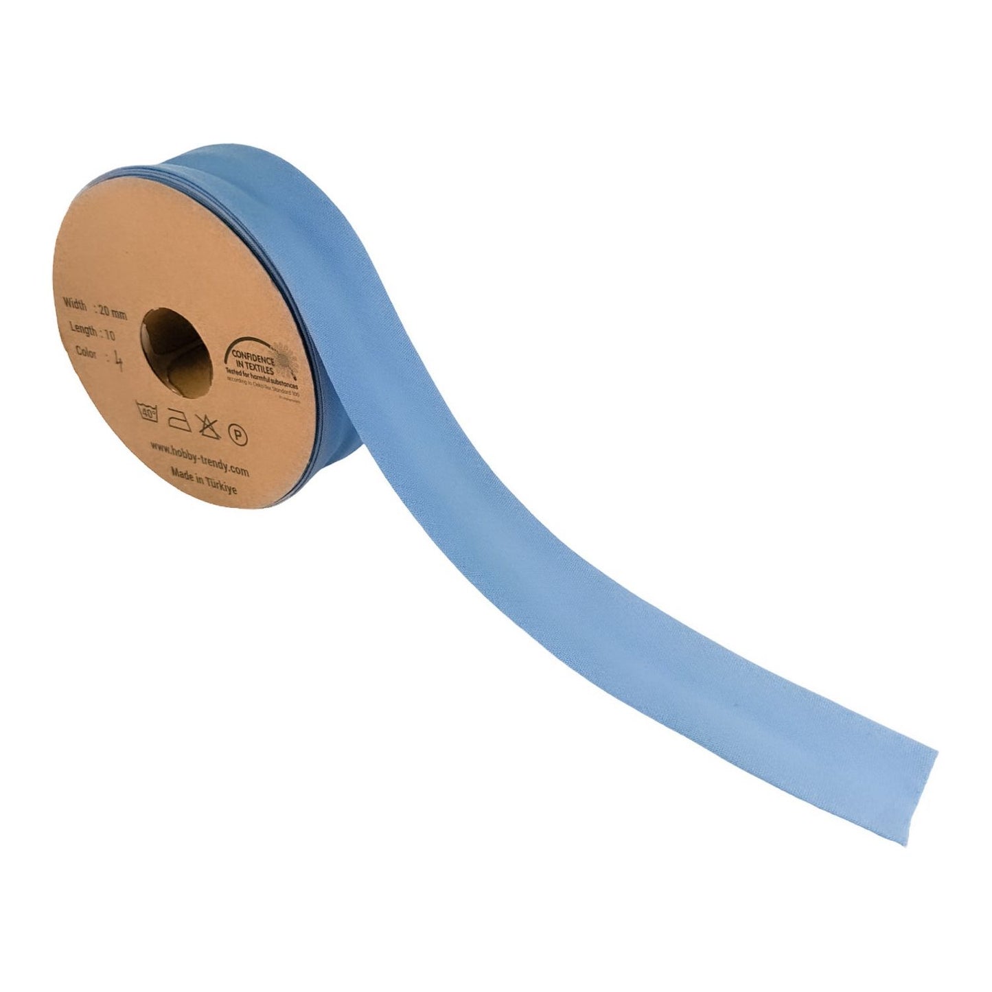 3 cm Wide 10 meter Long 100% Cotton Bias Binding Tape (Single Fold) 30mm- (1 3/16inch) 10meters (10. 7 Yards) for Sewing, Seaming, Binding, Hemming, Piping, Quilting