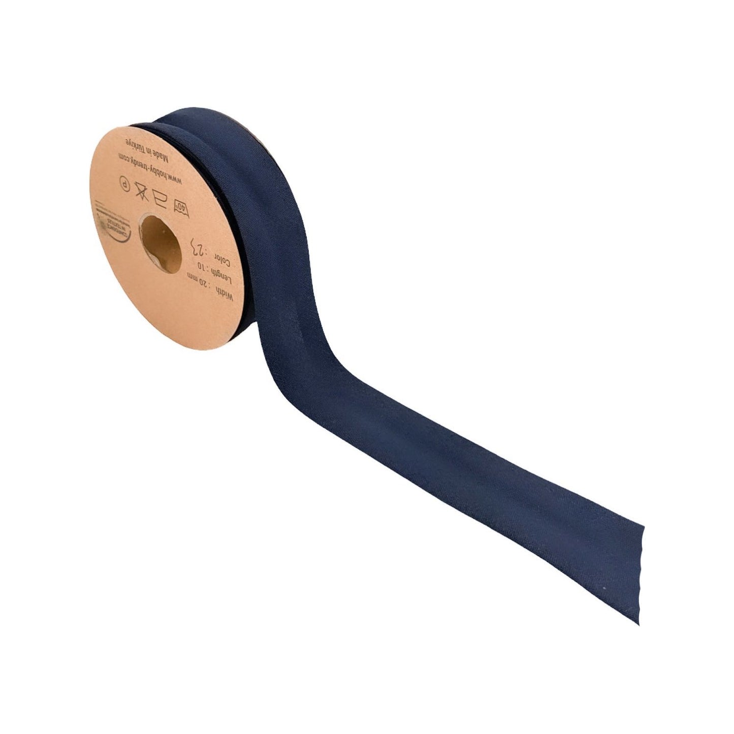 3 cm Wide 10 meter Long 100% Cotton Bias Binding Tape (Single Fold) 30mm- (1 3/16inch) 10meters (10. 7 Yards) for Sewing, Seaming, Binding, Hemming, Piping, Quilting