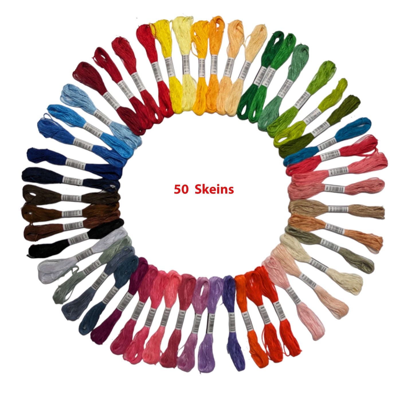 Hobby Trendy Embroidery Floss Cross Stitch Thread with Needles