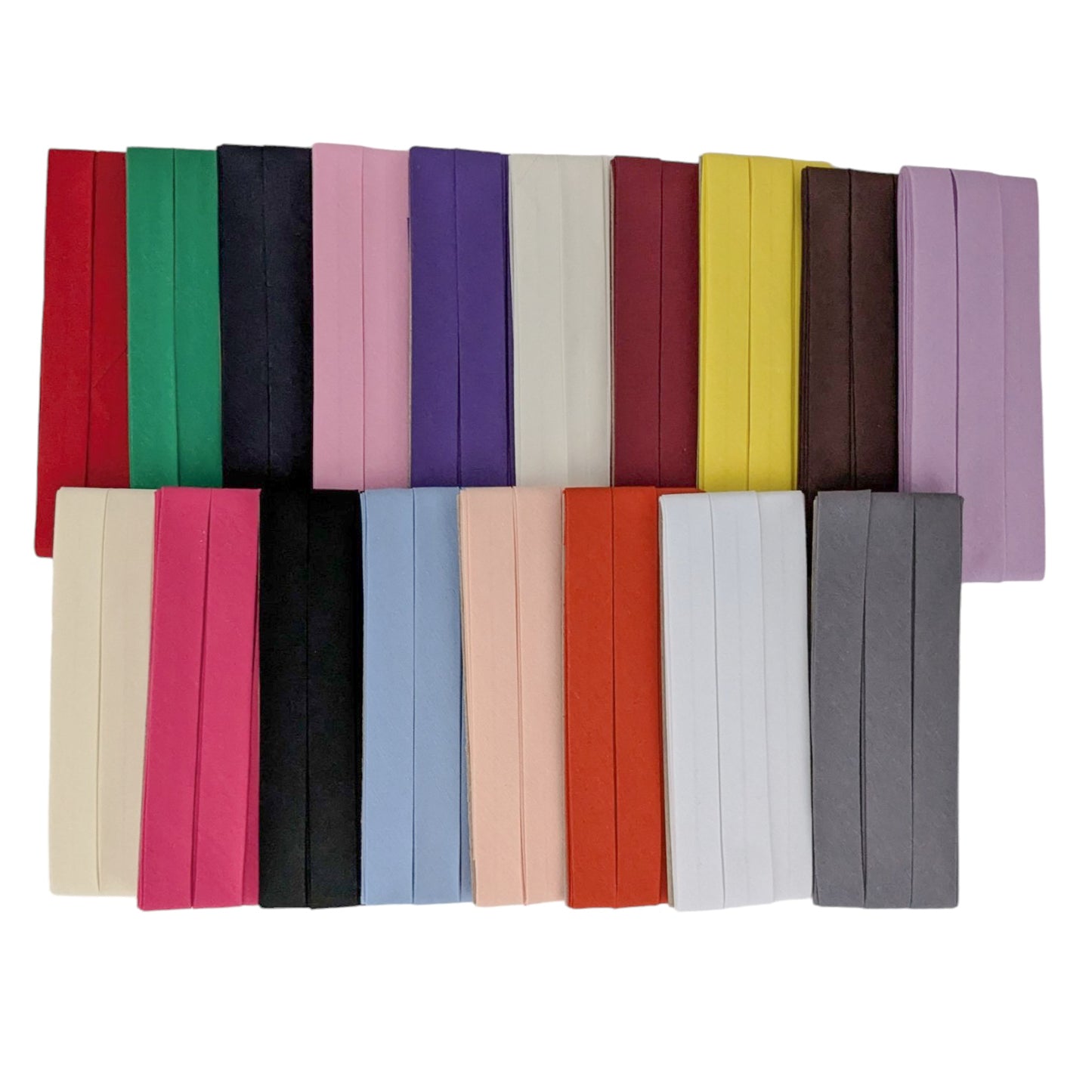 Hobby Trendy 5 Yard Cotton Bias Binding Tape (Single Fold) 20mm-13/16inch Garment Accessories