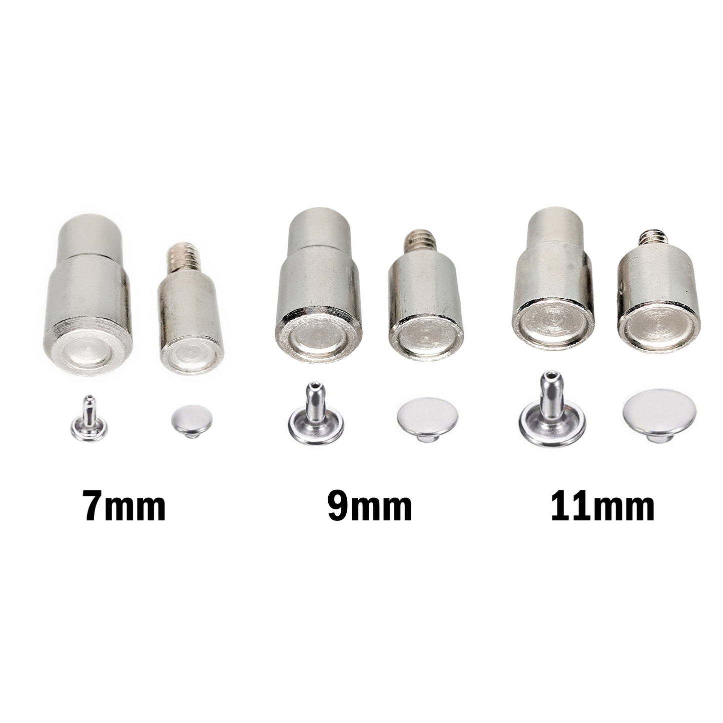 Hand Press Kit with Utility Snap Dies and Double Capped Rivet Dies