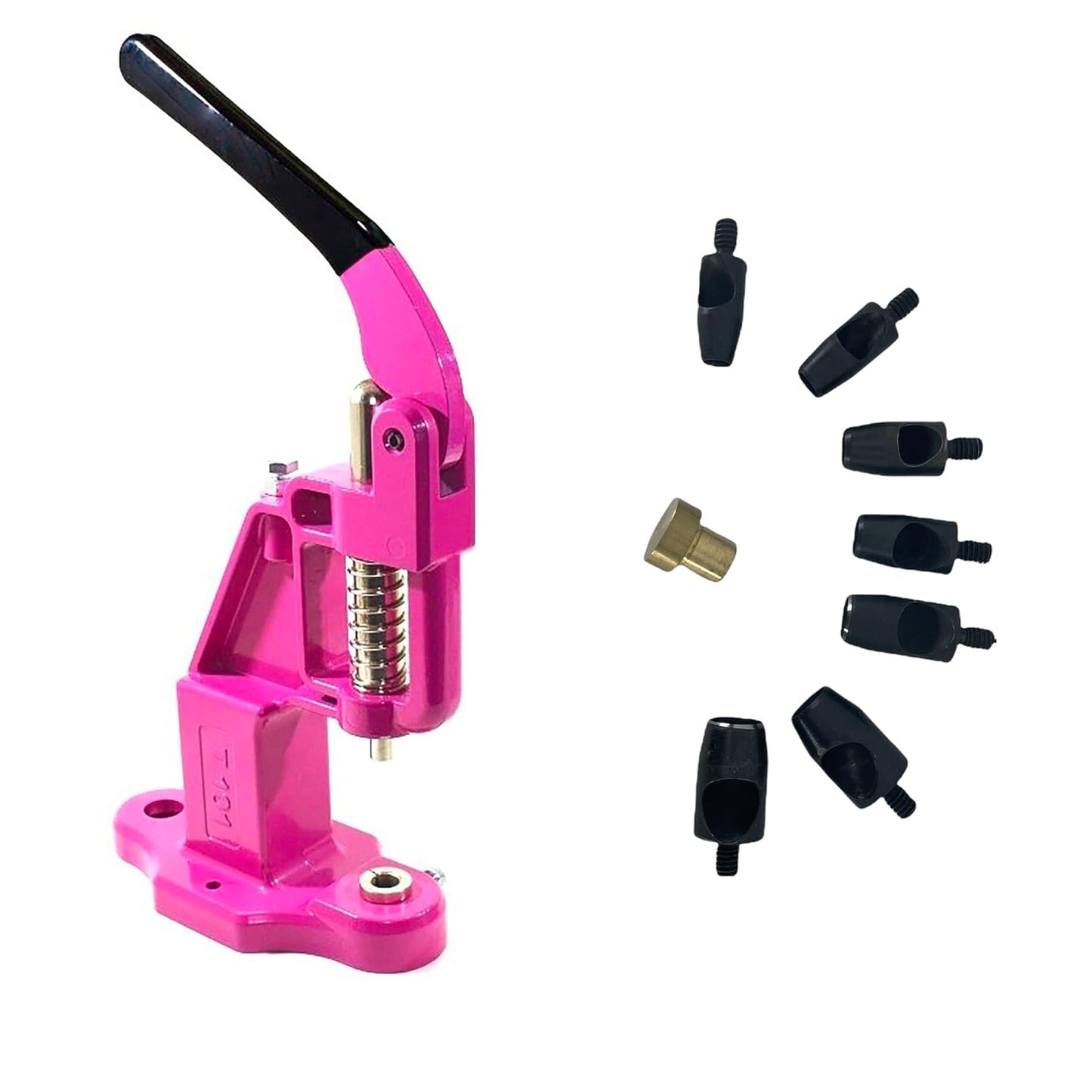 Hobby Trendy Circle Shaped Hole Punch Set with Hand Press for Leathercrafts DIY Project Crafts