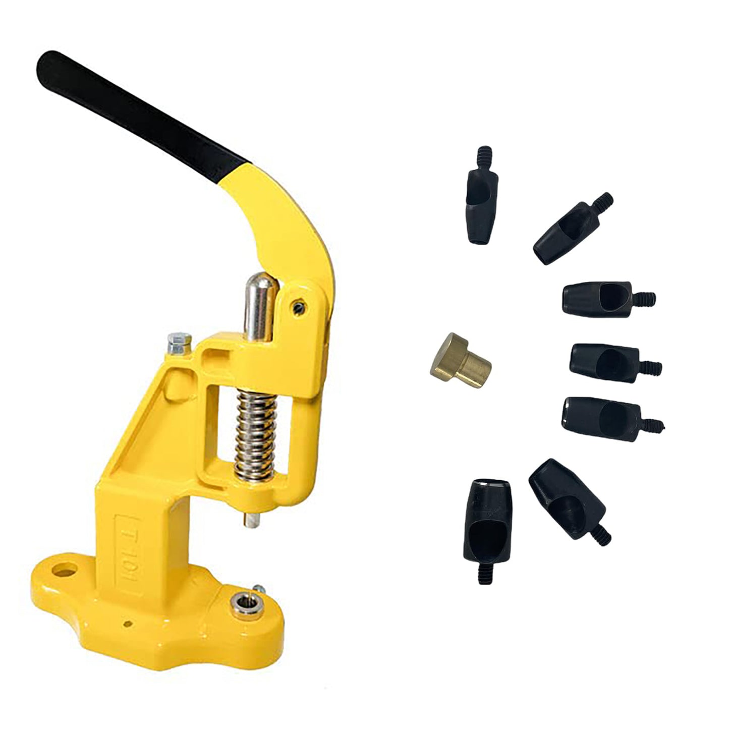Hobby Trendy Circle Shaped Hole Punch Set with Hand Press for Leathercrafts DIY Project Crafts