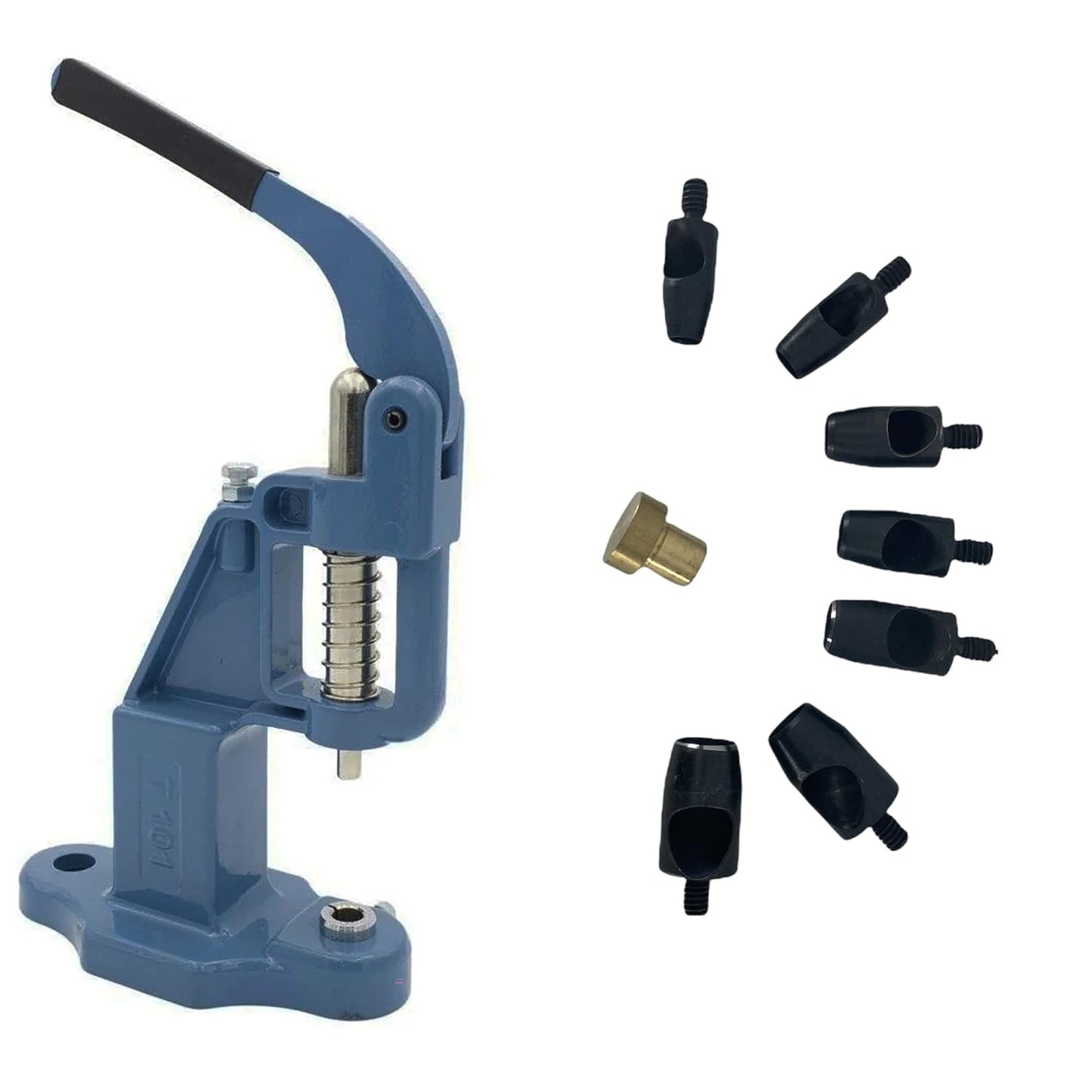 Hobby Trendy Circle Shaped Hole Punch Set with Hand Press for Leathercrafts DIY Project Crafts