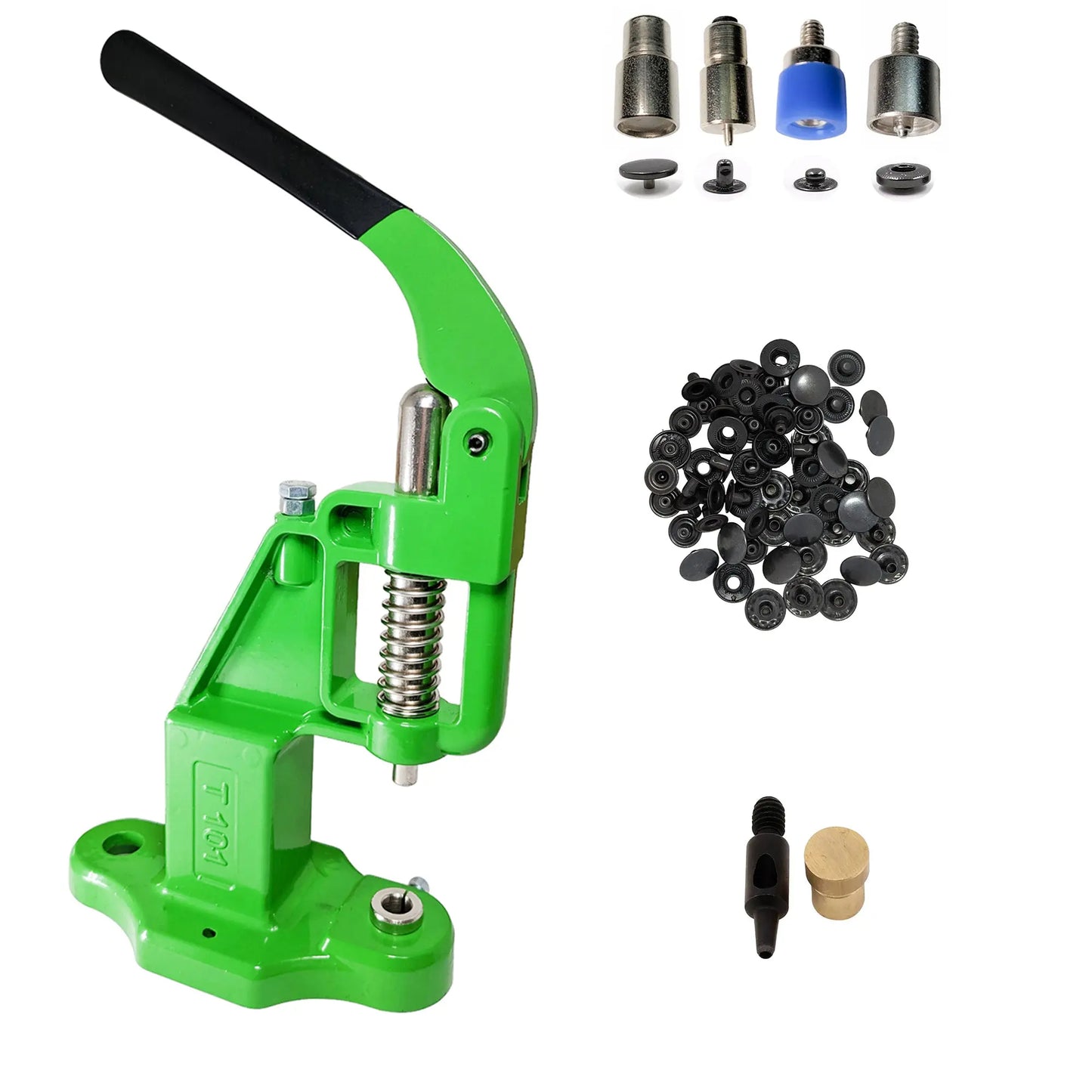 720 sets of 10mm (line 16) VT2 4 Piece Fashion Snap Buttons with Manual Press Machine, Dies, Hole Punch Tool - Image #21