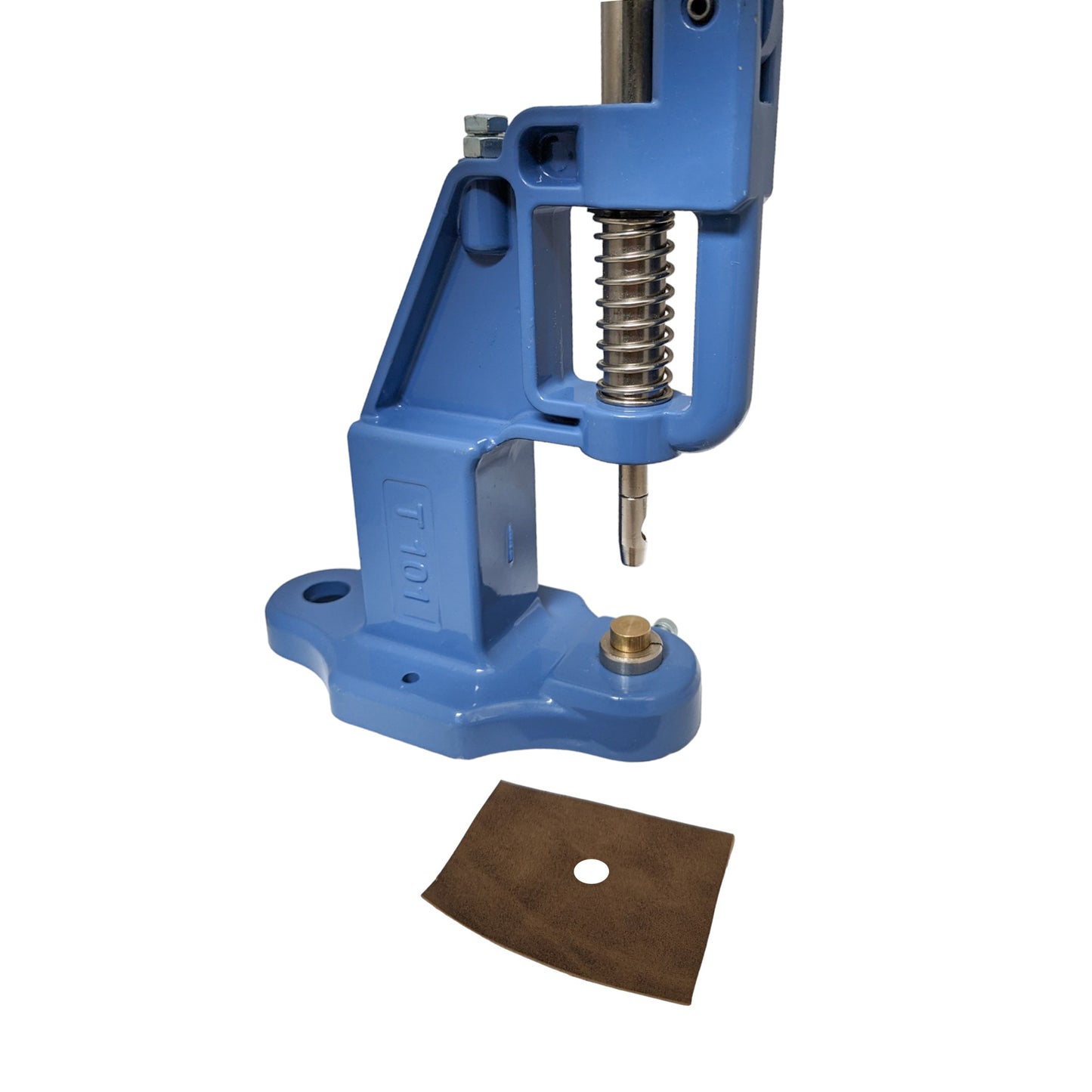 10 mm Steel Circle Shaped Hole Punch with Base for Hand Press Machine