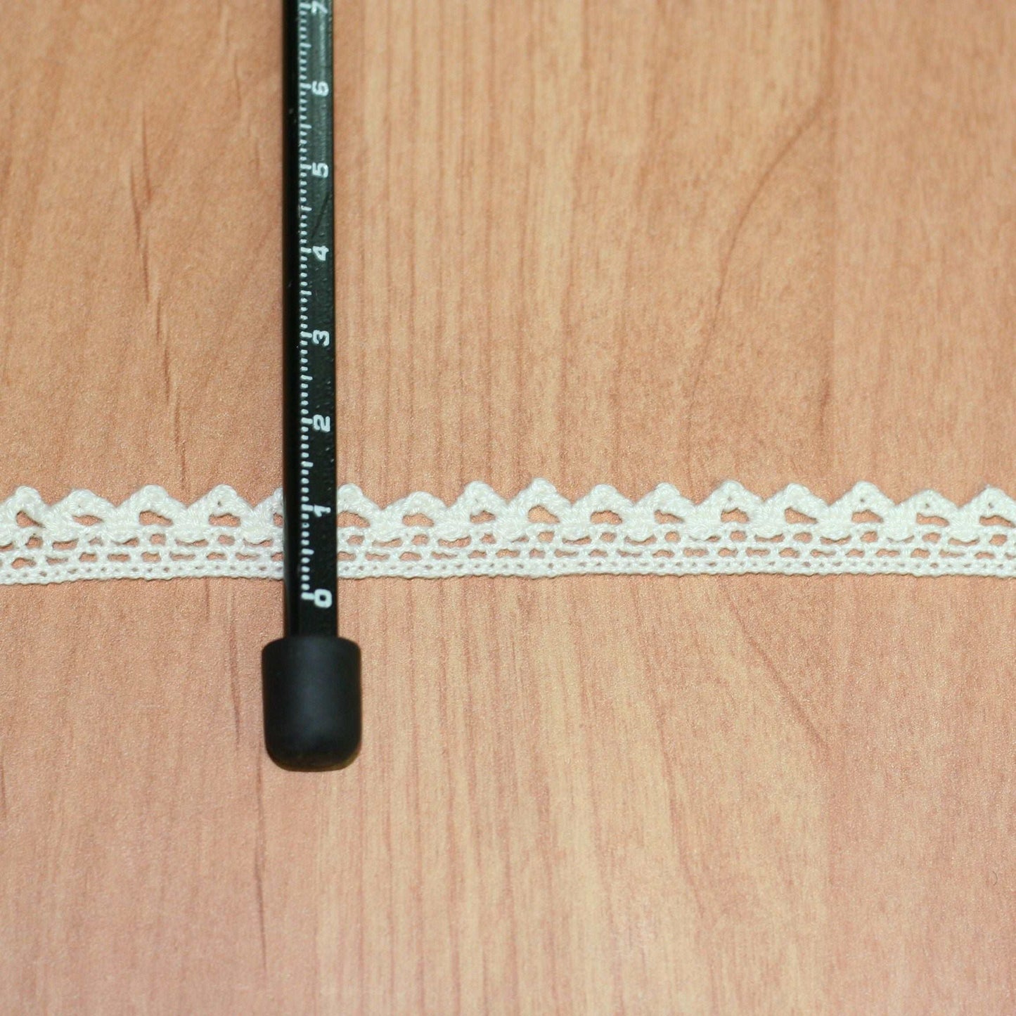 cotton crochet lace trimming - 5 mt (s169)