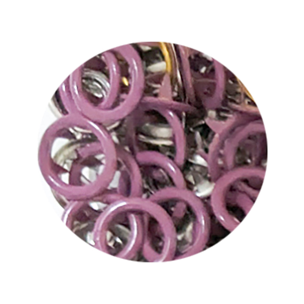 9.5 mm Prong Open Ring Snaps in 15 colors- 50 Sets