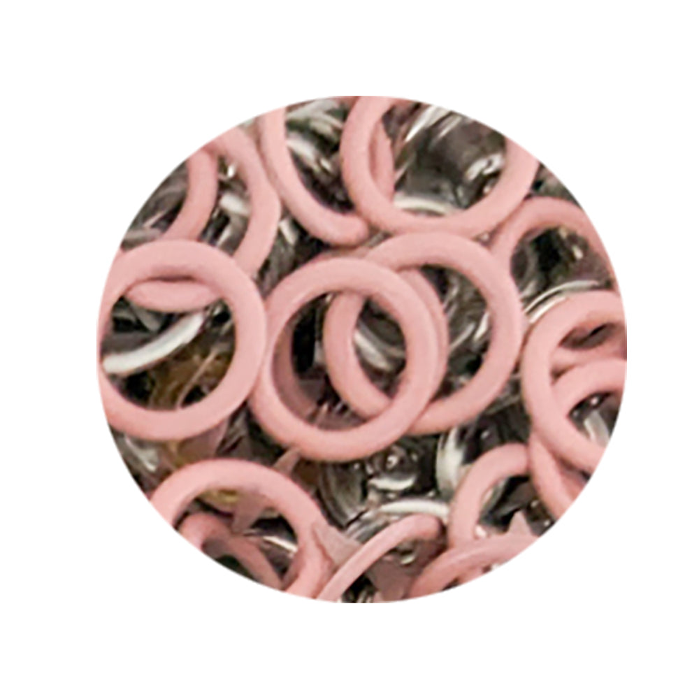 9.5 mm Prong Open Ring Snaps in 15 colors- 50 Sets