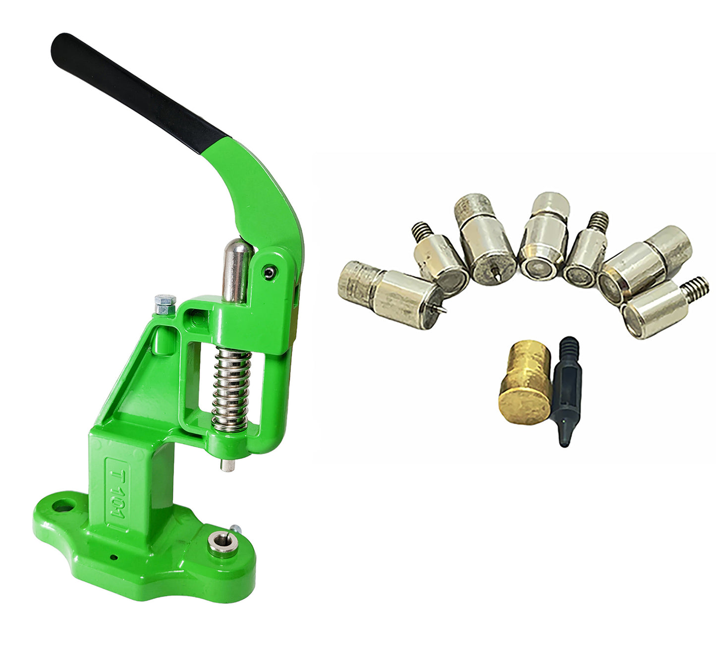 Essential Rivet Setting Kit with Hand Press Machine 4 Rivet Dies and 2 mm Hole Punch