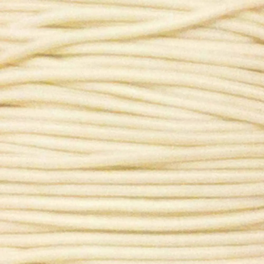 10 yards elastic cord stretch string, elastic beading cord string for bracelets, necklaces, jewelry making, beadinggreat for crafts, hair ties and for sewing diy crafts cream / 10 yards