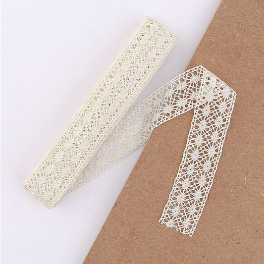 5mt cotton crochet lace vintage trimming (34512)