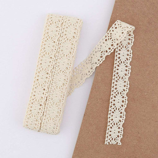 5mt cotton crochet lace vintage trimming (525)