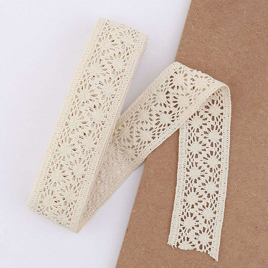 cotton crochet lace trimming - 5 mt (7170)