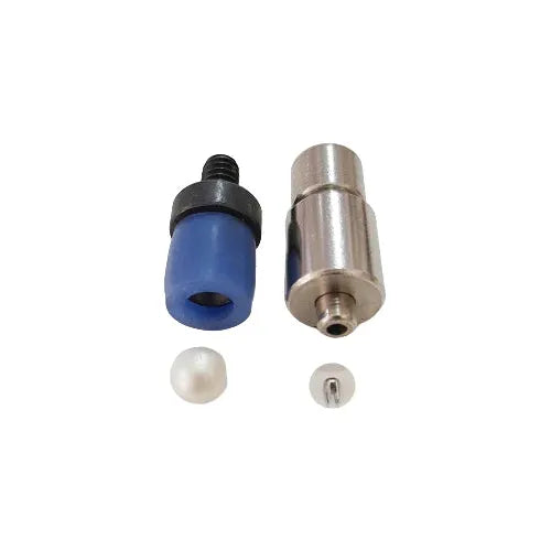 Starter Hand Press Kit with Eyelets, Snaps, Buttons and Pearls and Matching Dies and Hole Punches
