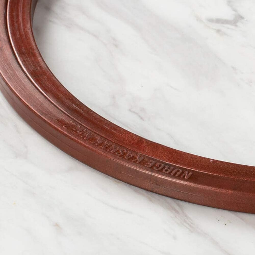 plastic embroidery hoop, cross stitch hoop with wooden effect