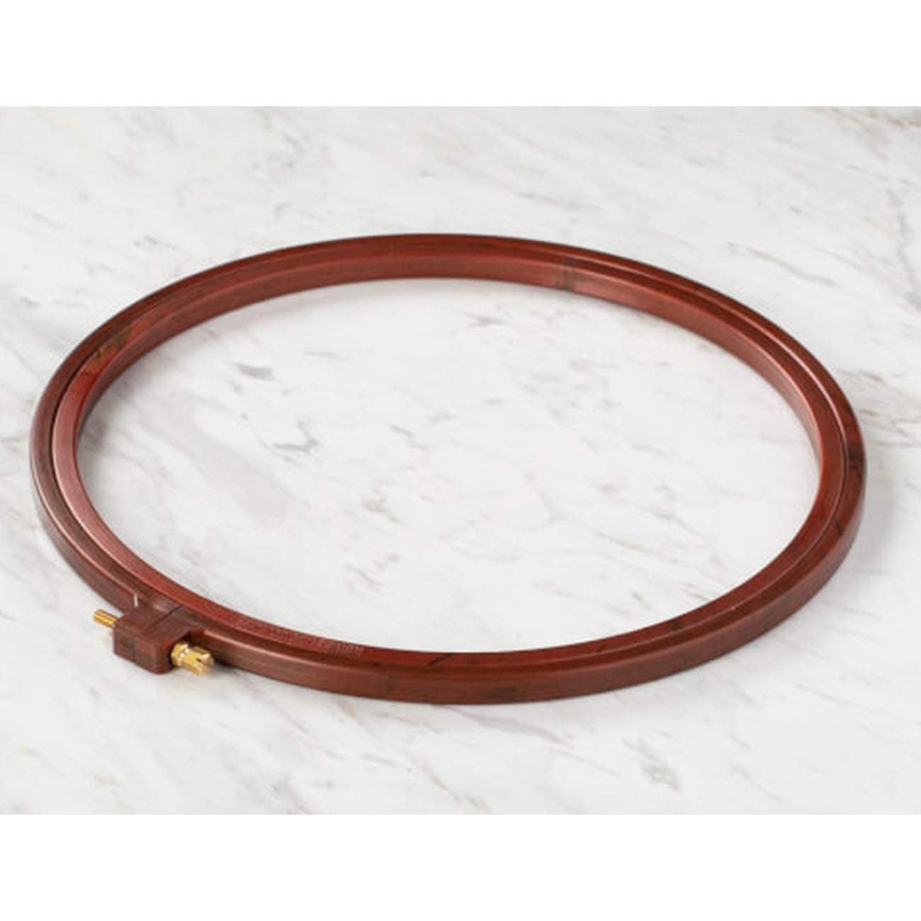 plastic embroidery hoop, cross stitch hoop with wooden effect