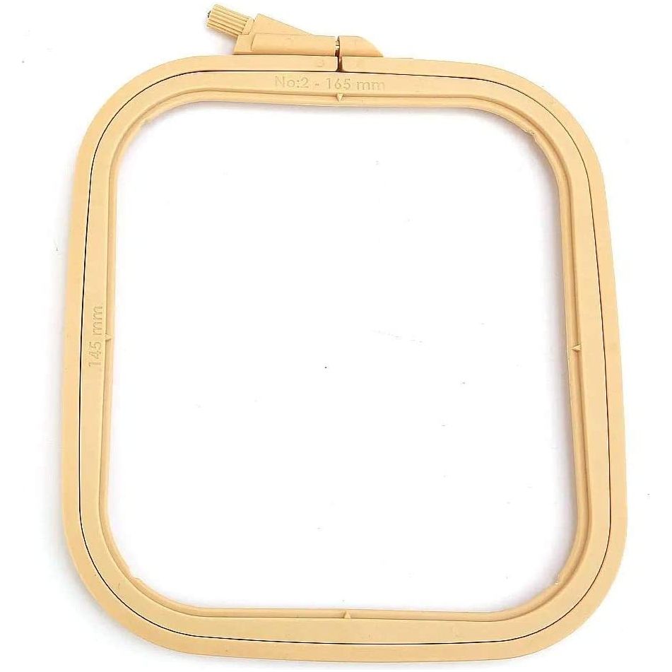 plastic square embroidery hoops, cross stich hoop, hoops for craft projects, punch needle hoop small