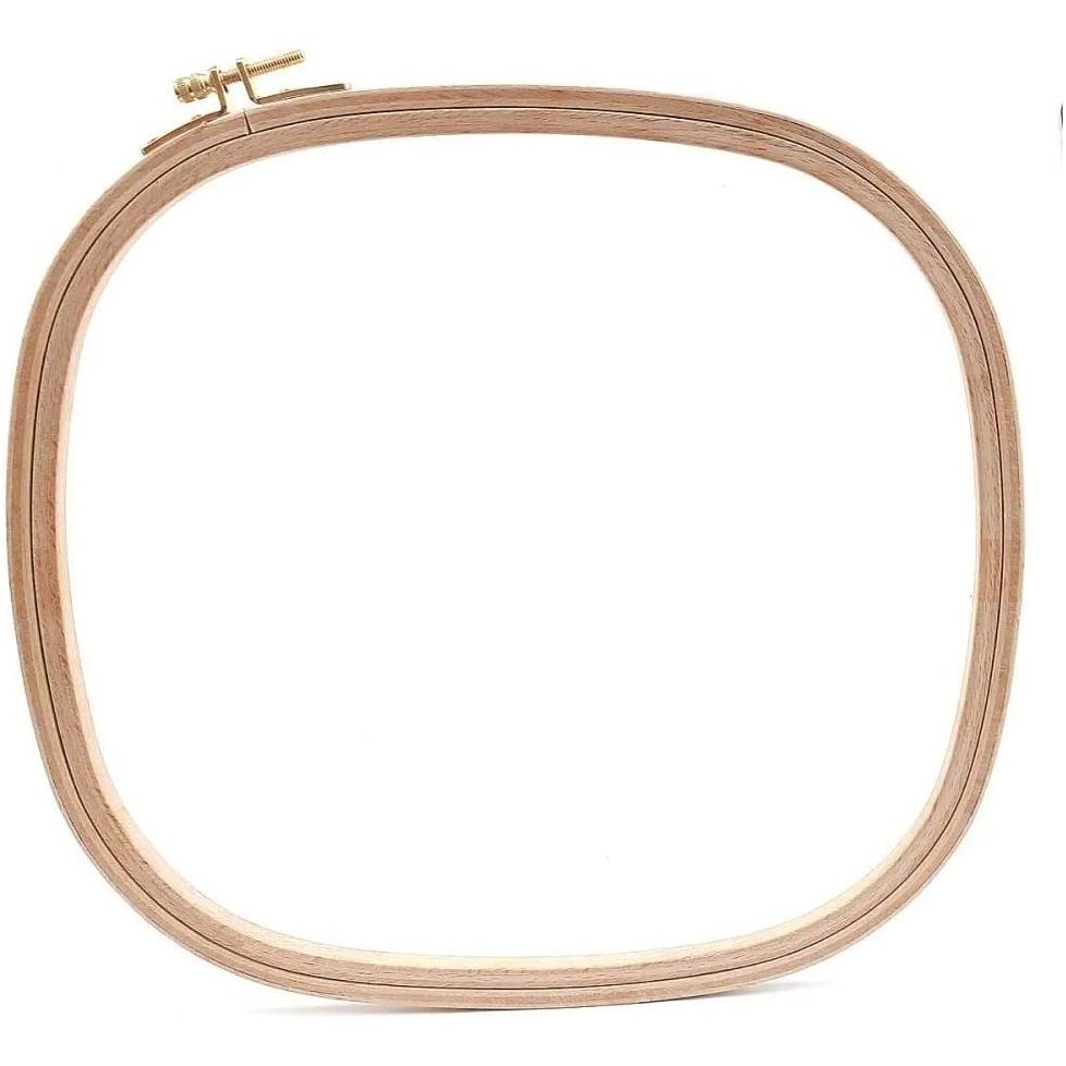 hobby trendy square embroidery hoops, cross stich hoop, hoops for craft projects, punch needle hoop