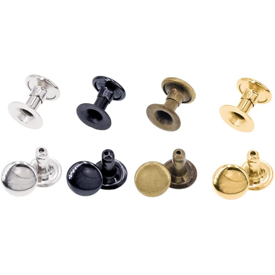 7 mm single cap rivets 100 sets (200 pieces)