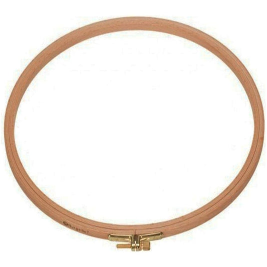 natural beech wood round quilt embroidery hoop with 8 different sizes to choose from