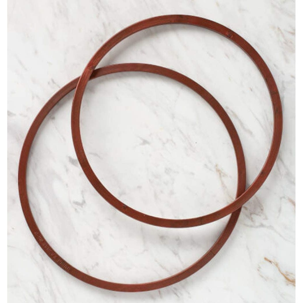 plastic embroidery hoop, cross stitch hoop with wooden effect x-large