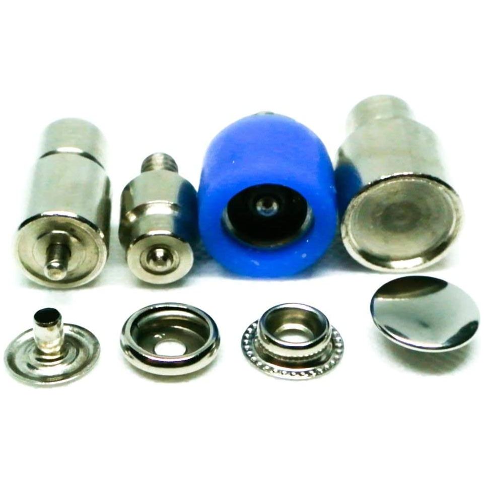 12.5mm (line 20) round metal utility snap fasteners press button kit 61 mini manual machine dies
