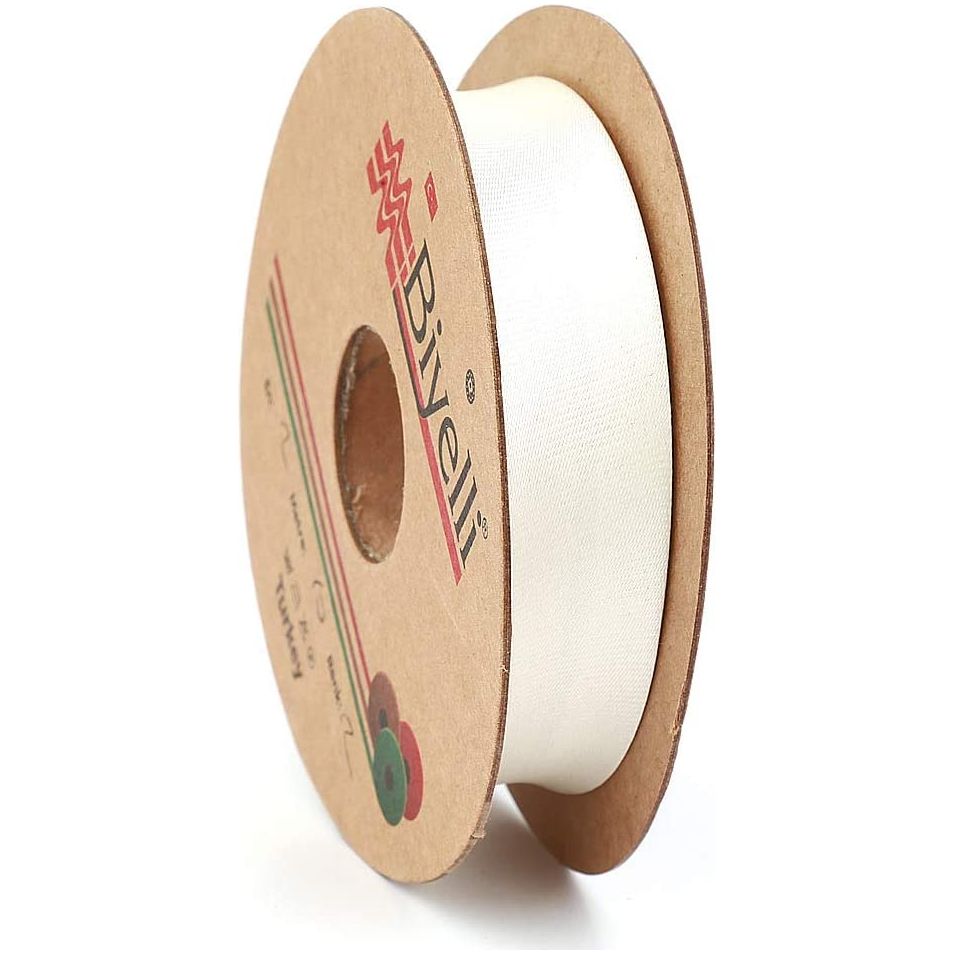polyester satin bias binding tape (single fold) 20mm-13/16inch (10meters-10.93yds)