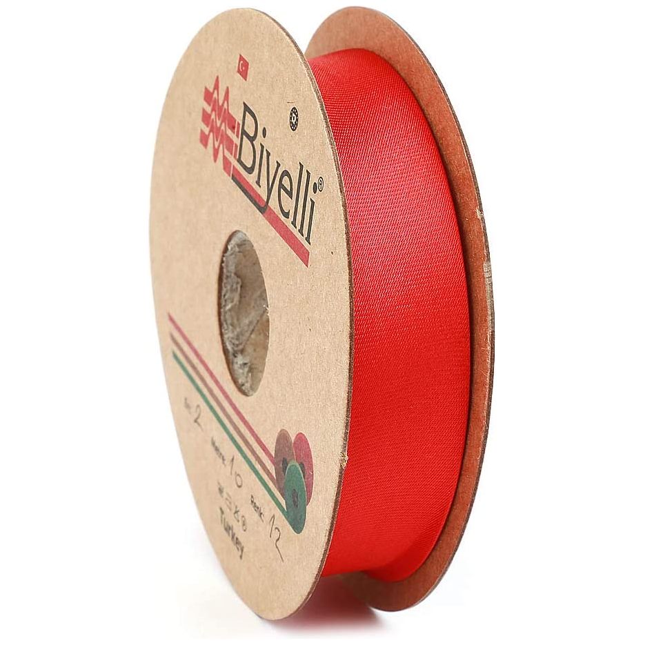 polyester satin bias binding tape (single fold) 20mm-13/16inch (10meters-10.93yds)