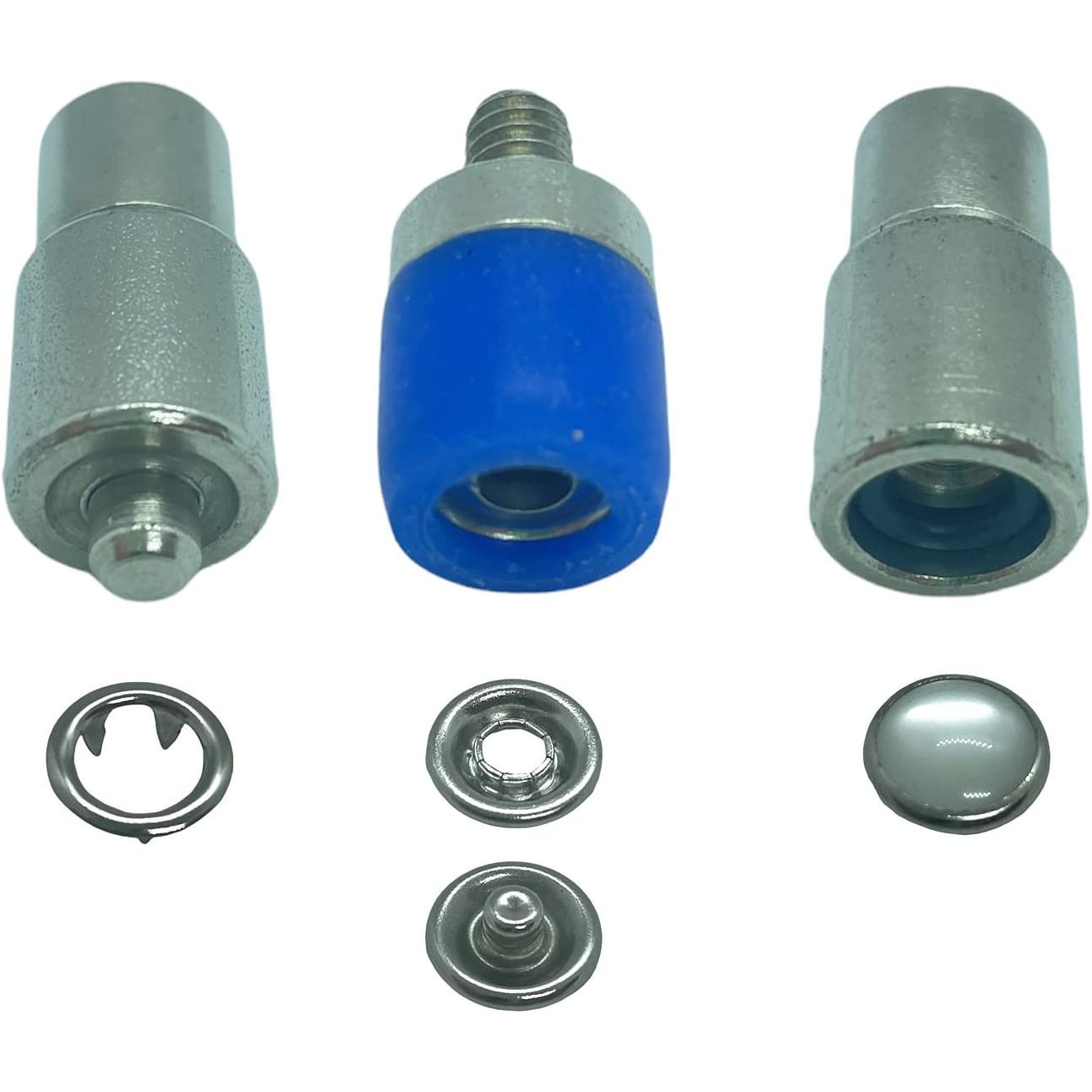 9.5 mm Prong Pearl Capped Snap Button Dies (Mold Set) for Hand Pressing Machine - Hobby Trendy