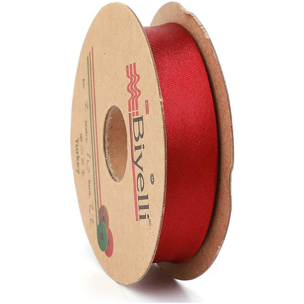 polyester satin bias binding tape (single fold) 20mm-13/16inch (10meters-10.93yds)