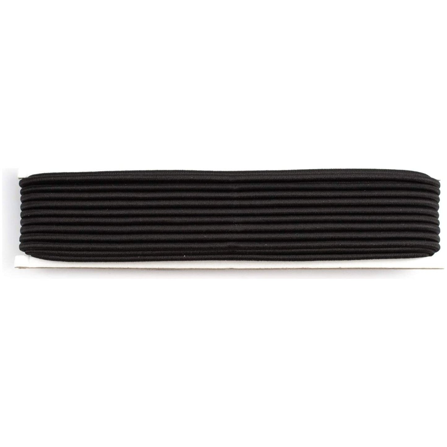 3mm round elastic band, stretch strap cord for sewing and crafting, elastic rope for diy black