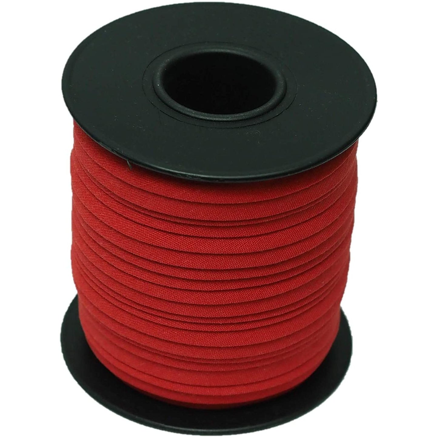 hobby trendy double fold cotton bias binding tape, for sewing, seaming, hemming, piping, quilting, 10mm- 3/8inch. continuous bulk spool of 27.30 yards - 25 meters