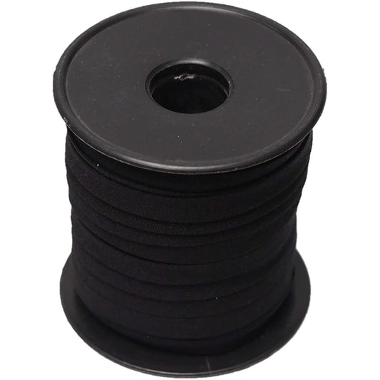 hobby trendy double fold cotton bias binding tape, for sewing, seaming, hemming, piping, quilting, 10mm- 3/8inch. continuous bulk spool of 27.30 yards - 25 meters