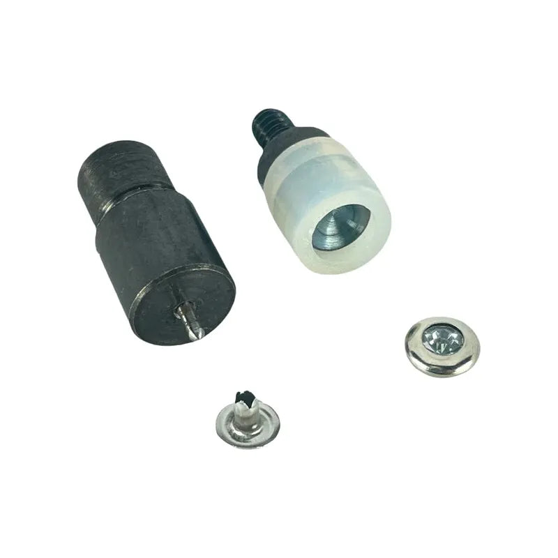 9 mm Rivets and Dies Bundle (1000 Rivets, 250 Crystal Rivets and 3 Rivet Dies)