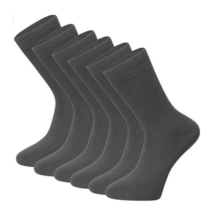 hobby trendy bamboo socks for men and women, soft dress, trouser socks, 6-pairs