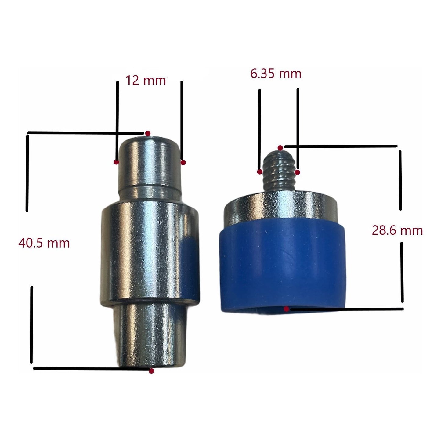 17 mm flat jean button dies