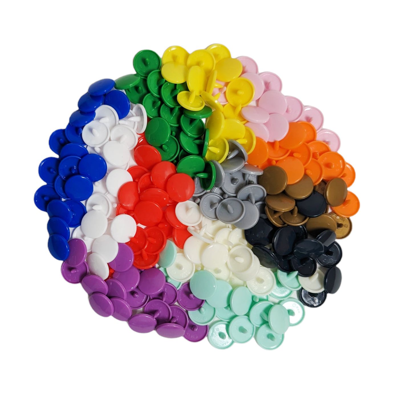 T5 (12.5mm - ligne 20 ) Plastic Snap Buttons
