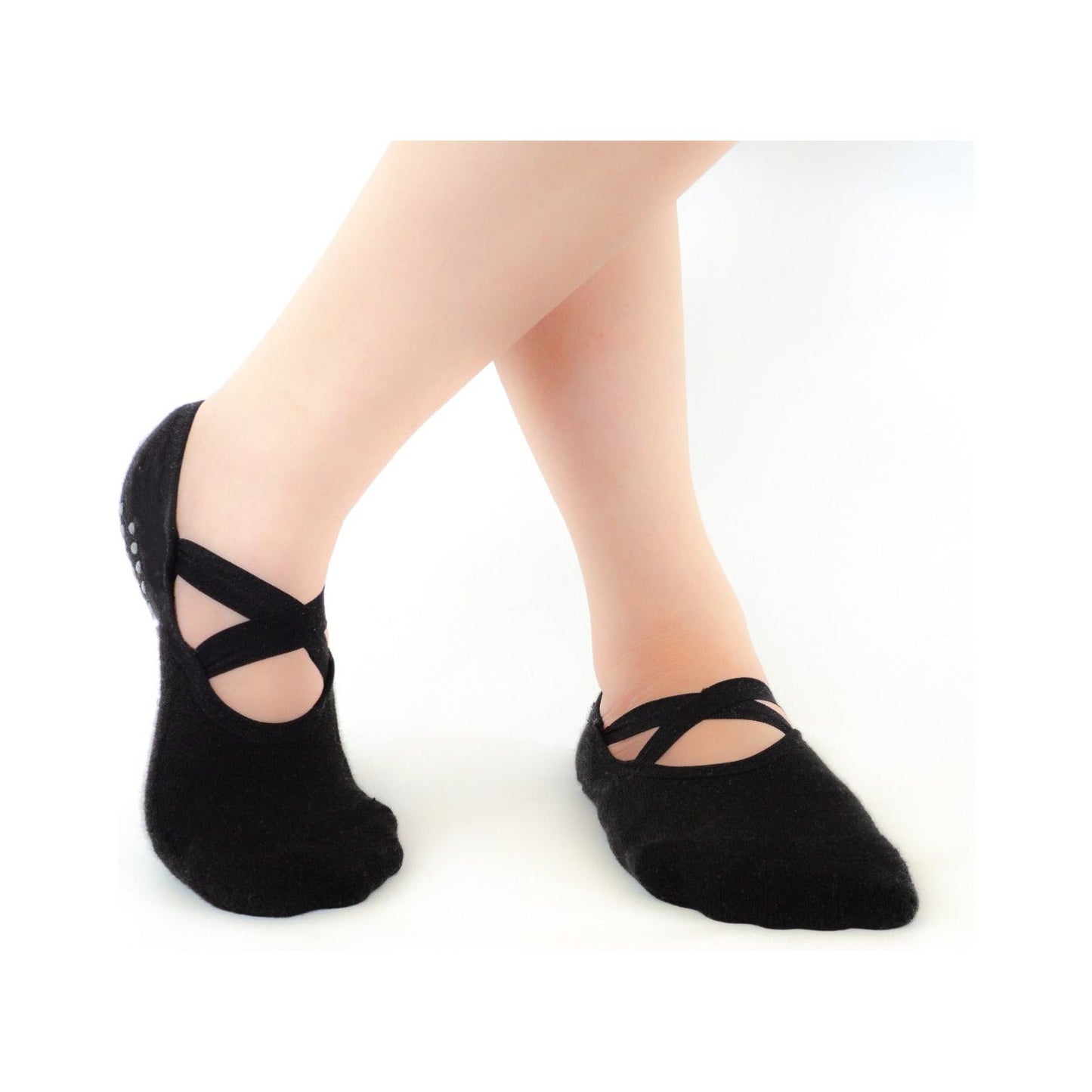 cotton yoga socks non slip ideal for yoga pilates barre fitness sticky toe grip socks great as slippers too