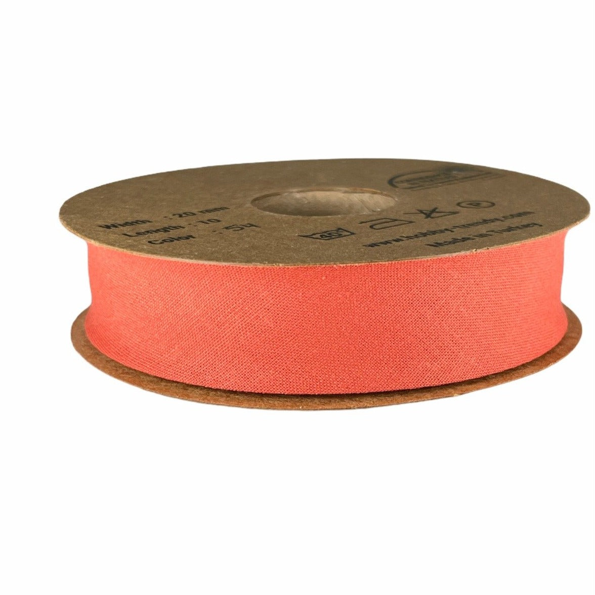 hobby trendy 100% cotton bias binding tape (single fold) 20mm-13/16inch (10meters-10.93yards) for sewing, seaming, binding, hemming, piping, quilting