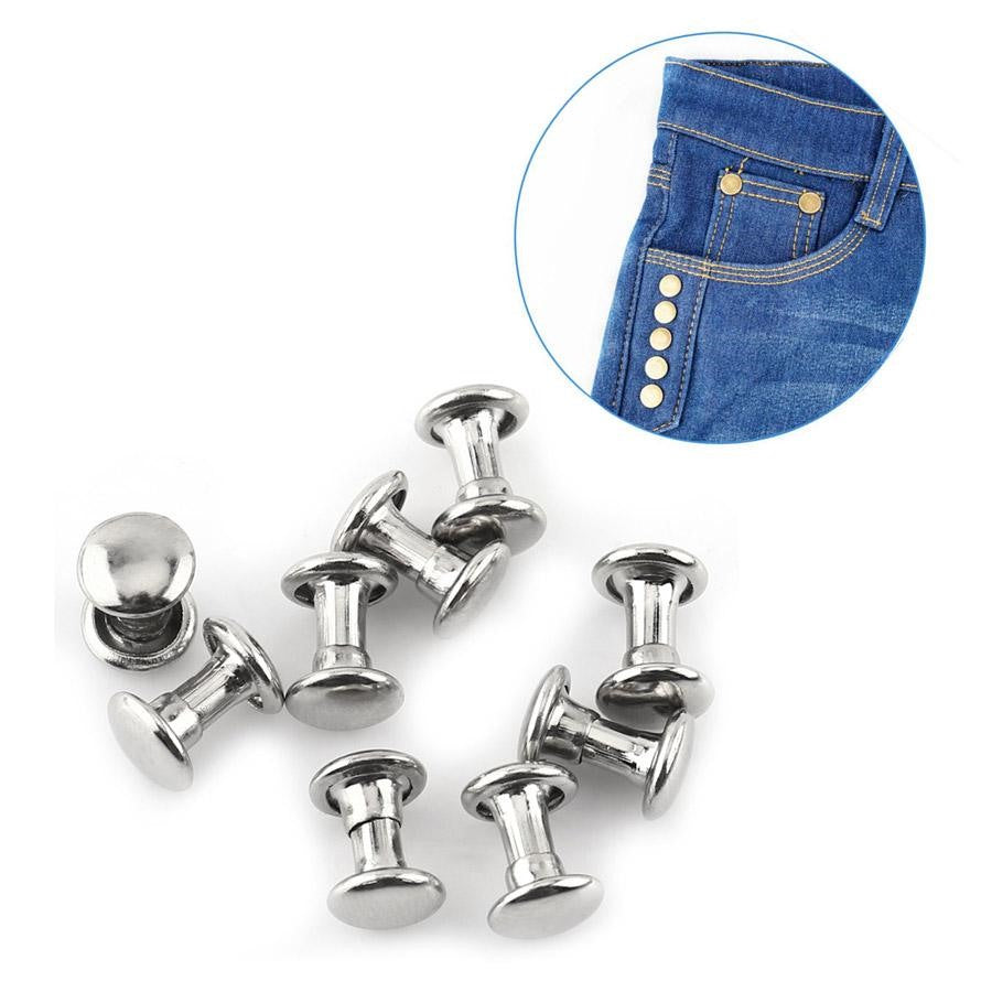 double capped rivet dies for 10mm and 11mm rivets (size 123) for manual press machine