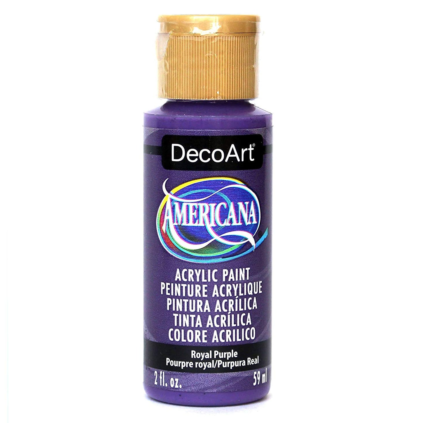 decoart americana acrylic - royal purple - 2oz
