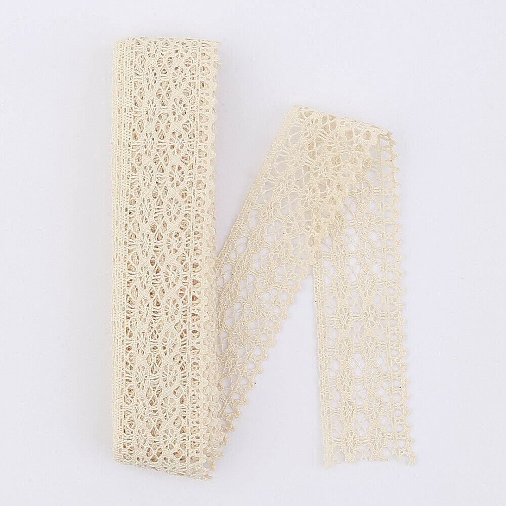 5mt cotton crochet lace vintage trimming (2046)