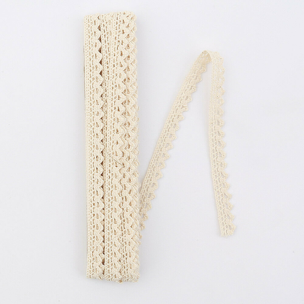 cotton crochet lace trimming - 5 mt (s169)