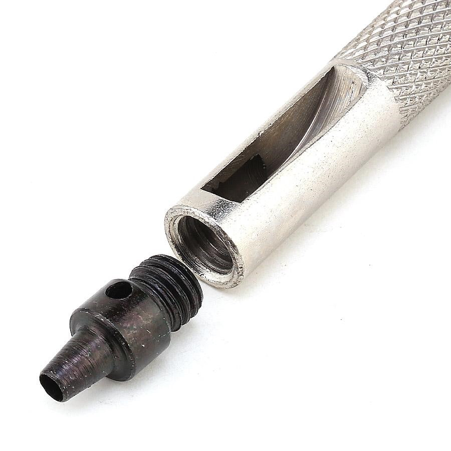 5in1 mini punch set 5 sizes leathercraft hand tools - hole maker (1mm to 5mm)