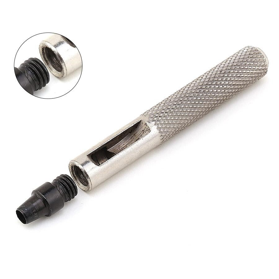 5in1 mini punch set 5 sizes leathercraft hand tools - hole maker (6mm to 10mm)