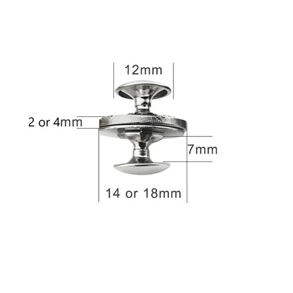 14-18mm Capped Magnetic Snaps Dies for Hobby Trendy Press - Image #3